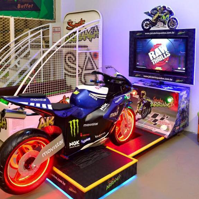 Corrida de moto real 3D 