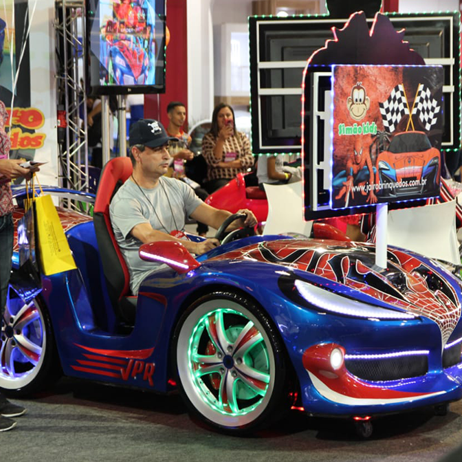 Mini Corrida de carros em COQUINHOS